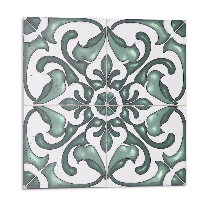 Kafelki samoprzylepne Wallfluent 20×20 cm Stylowe wzory z finezyjnymi detalami 20 szt.
