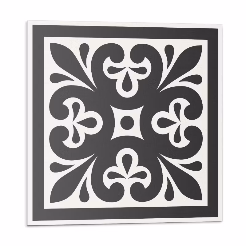 Kafelki samoprzylepne Wallfluent 30×30 cm Styl z wyrafinowanymi wzorami 9 szt.