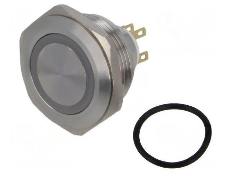Przełącznik wandaloodporny Poz: 2 SPDT 3A220VAC 5A24VDC GQ30‑L‑11E/J/B/12V/S